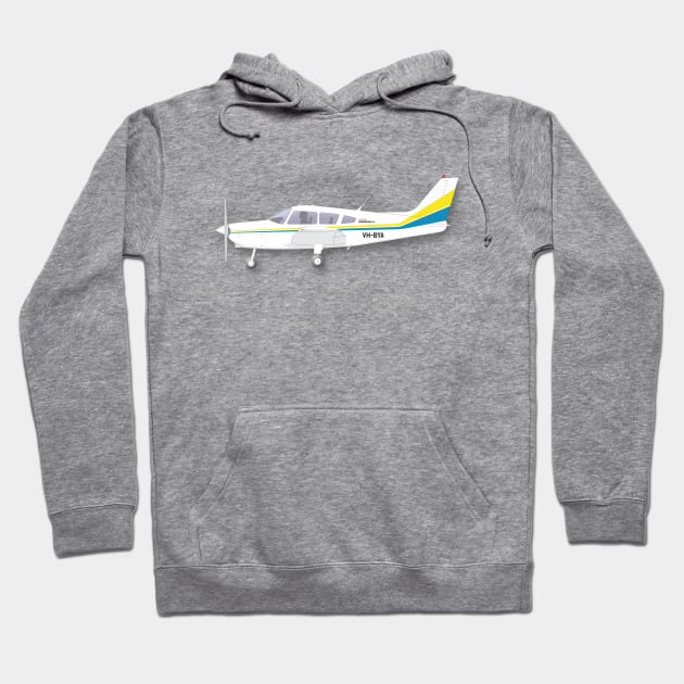 Piper PA28 Cherokee Hoodie by GregThompson